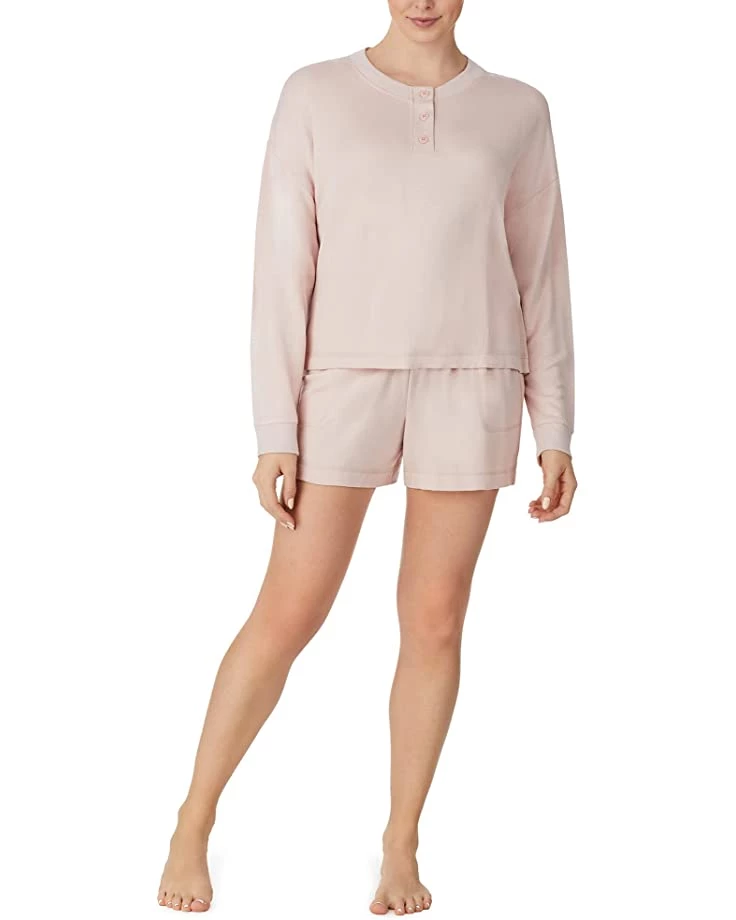 Wholesale 🛒 Sanctuary Long Sleeve Cropped Henley and Boxer | Sleepwear 🔥 3 Wholesale 🛒 Sanctuary Long Sleeve Cropped Henley and Boxer | Sleepwear 🔥 - Image 3