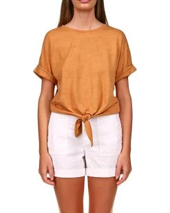 Outlet ✨ Sanctuary All Day Tie Tee | 👕 Shirts & Tops 🧨 -Cheap Sanctuary Store 61qS6KGBQL. AC SR736920