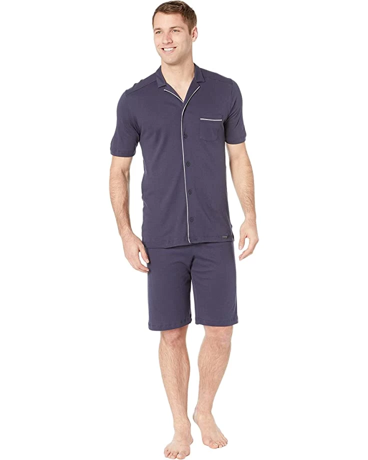 Outlet π₯° Hanro Night & Day Short Sleeve Pajama | Sleepwear π₯ 1 Outlet π₯° Hanro Night & Day Short Sleeve Pajama | Sleepwear π₯