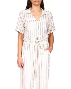 Wholesale 🎁 Sanctuary Ocean Linen Blend 👚 Shirt | 👚 Shirts & Tops 💯