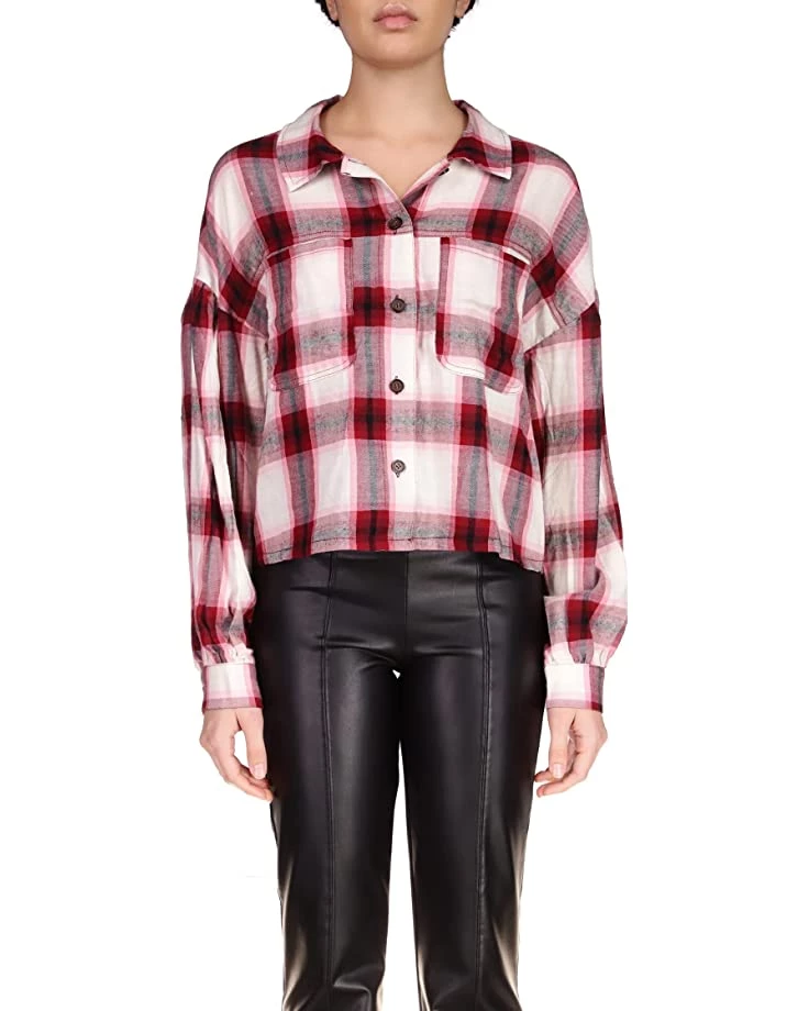 Discount π Sanctuary Pocket Detail Plaid | π Shirts & Tops π 1 Discount π Sanctuary Pocket Detail Plaid | π Shirts & Tops π