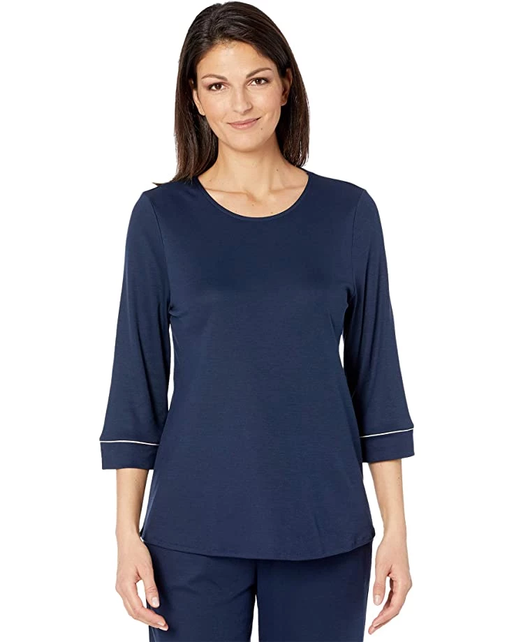 Buy π Hanro Natural Comfort 3/4 Sleeve Pajama | Sleepwear 𧨠2 Buy π Hanro Natural Comfort 3/4 Sleeve Pajama | Sleepwear 𧨠- Image 2