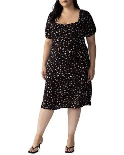 Outlet 🧨 Sanctuary Sweetheart Neckline Midi | 👗 Dresses 🌟