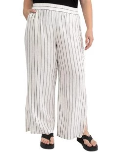 Best Pirce โค๏ธ Sanctuary Ocean Front Linen Blend Pull-On Pants ๐