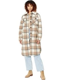 Cheap ✨ Sanctuary Faux Mixed Wool Shacket | 🧥 Coats & Outerwear 🎉