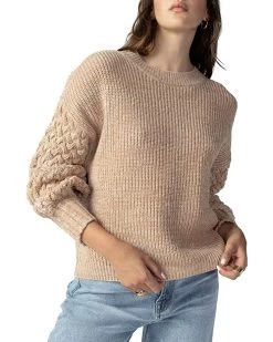 Best reviews of ⭐ Sanctuary Cable Sleeve Sweater | Sweaters 🔔