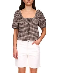 Best reviews of ⭐ Sanctuary Remember Me Gingham Top | 👚 Shirts & Tops 🛒